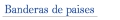Banderas de paises