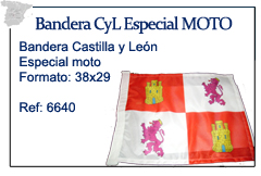 Bandera Especial moto