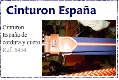 Cinturones Espa&ntilde;a