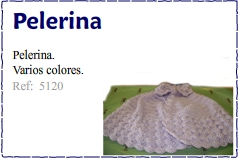 Peligrinas varios colores