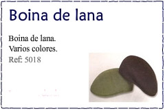 boina de lana