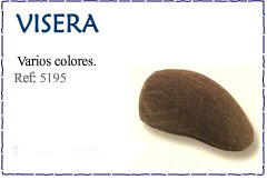 visera caballeros