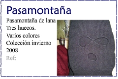 pasamonta&ntilde;as de lana