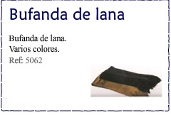bufanda de lana