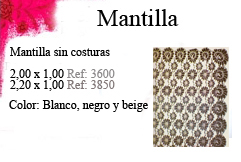 Mantilla novedad 2010 modelo 1