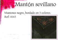 Mantones sevillanos