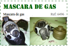 Mascara de gas