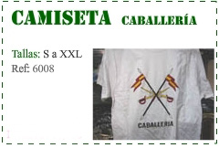 Camisetas de caballer&iacute;a