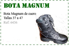 Botas militares magnum
