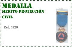 Medalla m&eacute;rito protecci&oacute;n civil
