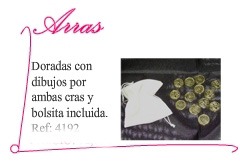 Arras de boda