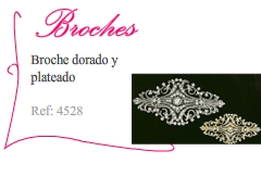 Broches de novia - Kakicomplementos