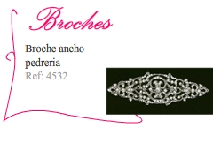 Broche de novia - Kaicomplementos