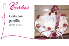 Cesta de boda - Kakicomplementos