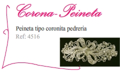 Coronita para novias - Kakicomplementos