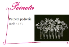 Peineta modelo 1 - Kakicomplementos