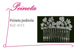 Peineta de boda modelo 2 - Kakicomplementos