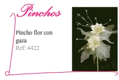 Pinchos de peinado para novias - Kakicomplementos