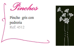 Pincho de peinado para bodas - Kakicomplementos modelo 3