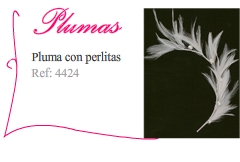 PLuma para bodas - Kakicomplementos