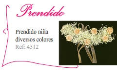 Prendido de colores para boda - Kakicomplementos