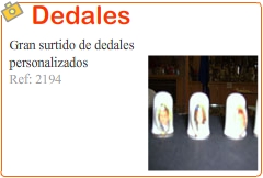 Dedales - Kakicomplementos